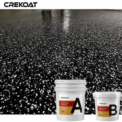 Protezione di slittamento della pittura concreta dell'epossiresina del fiocco anti per la pavimentazione del garage