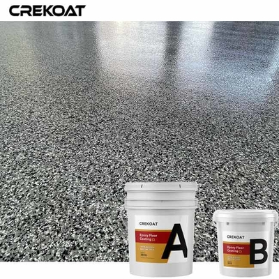 Fiocco a resina epossidica resistente inodoro dell'acqua che ricopre il pavimento decorativo della strada privata di Chips For Paint Garage Or di colore