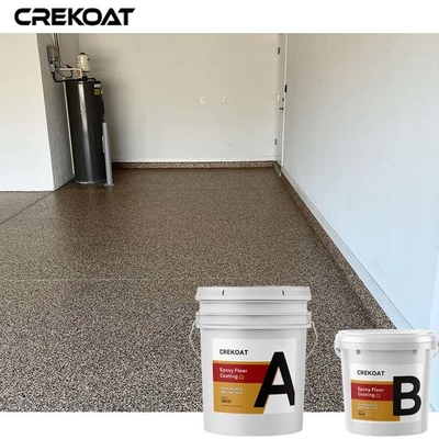 Pavimento colorato dell'epossiresina dei fiocchi che ricopre alta lucentezza Grey Finishes