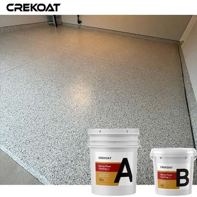 Pavimento colorato dell'epossiresina dei fiocchi che ricopre alta lucentezza Grey Finishes
