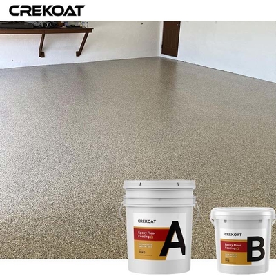 Pavimento colorato dell'epossiresina dei fiocchi che ricopre alta lucentezza Grey Finishes