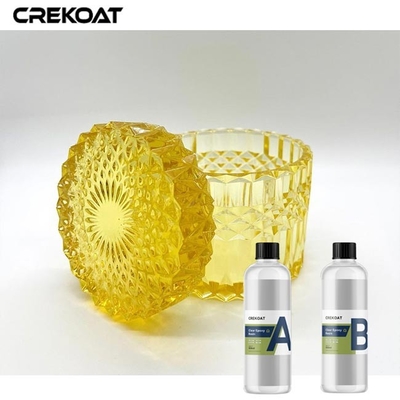 Vetro liquido non tossico Epoxy Deep Pour per la fusione di dadi in resina