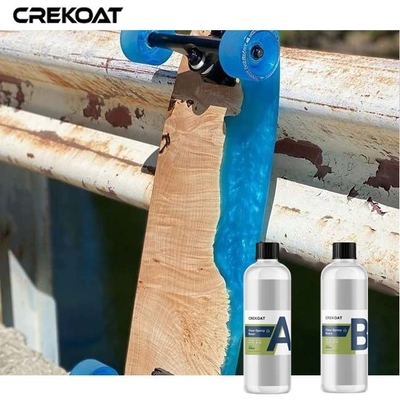 Chiaro ripiano del tavolo di Kit Marine Grade Epoxy Resin For della resina da colata da 1 gallone