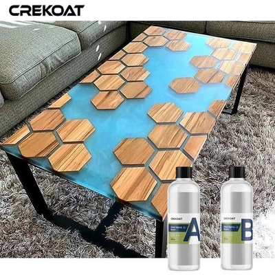 Superfici durature di Crystal Clear Casting Resin For Art And River Tables Wood
