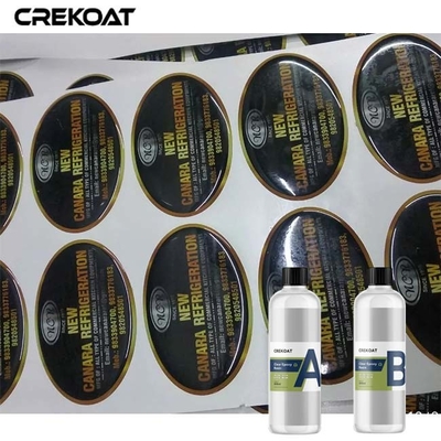 Auto che innesca resina da colata di vetro liquida per Art Acrylic Casting Domino Labels TDS