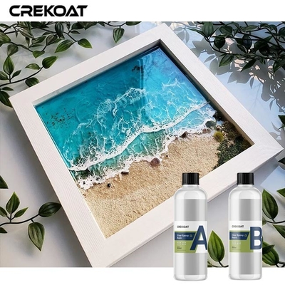 2 litri di resina cristallina per incapsulare e conservare souvenir