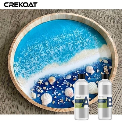 2 litri di resina cristallina per incapsulare e conservare souvenir