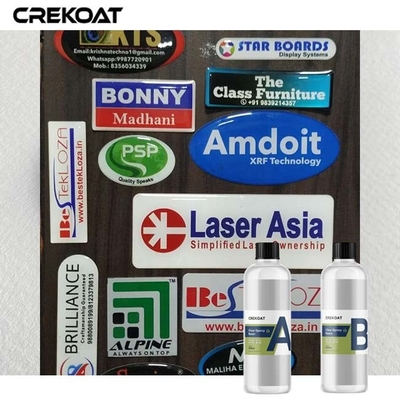 Auto che innesca resina da colata di vetro liquida per Art Acrylic Casting Domino Labels TDS