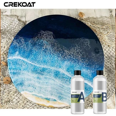 Rivestimento liquido resistente UV della resina da colata per i materiali illustrativi da tavolo