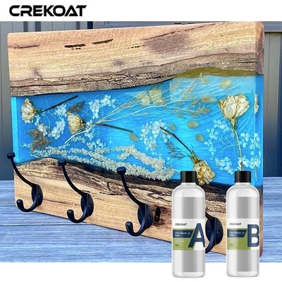 Trattamento veloce di grande viscosità di Crystal Clear Epoxy Resin Topcoat per i mestieri