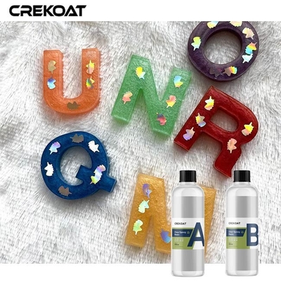 Materiali del metallo della muffa del silicone di Crystal Clear Epoxy Resin For
