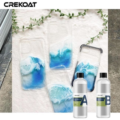 Crystal Clear Epoxy Resin For anti BPA d'ingiallimento ricoprente fondente liberamente