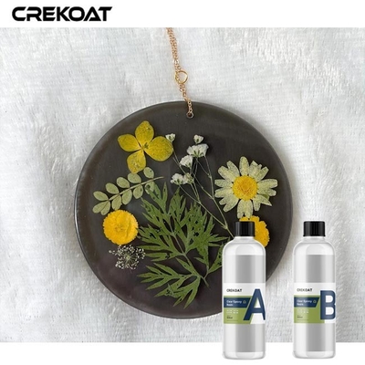 Crystal Clear Epoxy Resin For anti BPA d'ingiallimento ricoprente fondente liberamente