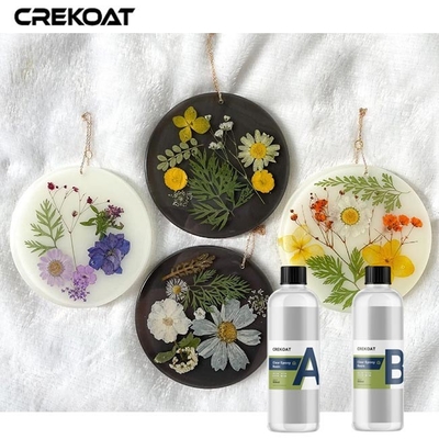 1:1 UV di protezione di Art Clear Epoxy Resin di alta lucentezza che mescola rapporto dal volume