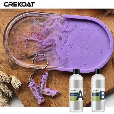 1:1 UV di protezione di Art Clear Epoxy Resin di alta lucentezza che mescola rapporto dal volume