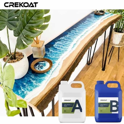 Eco-friendly Clear Epoxy Top Coat Per Banchi Rivers Tables Art
