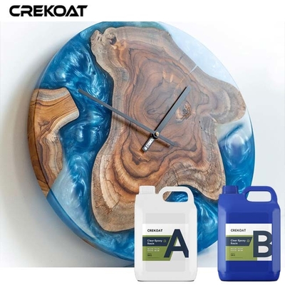Creatività Due parti resina epossidica trasparente Scatenare il tuo artista di resina interna Basso restringimento