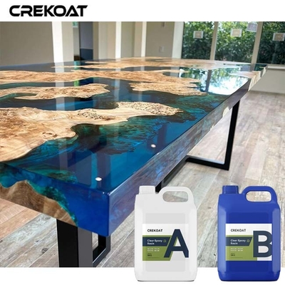 Stabilità UV Arte fatta di resina epoxi ad alto lucido per legno Eleganza ispirata alla natura