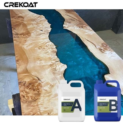 Stabilità UV Arte fatta di resina epoxi ad alto lucido per legno Eleganza ispirata alla natura