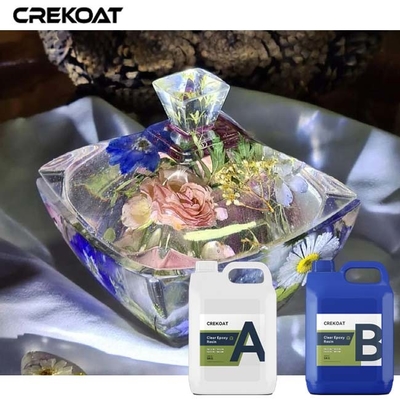 I mestieri della resina di 2:1 della resina di Crystal Clear Deep Pour Epoxy con i colori vibranti bollono liberamente