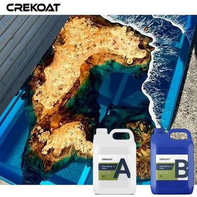 Il trattamento veloce in profondità versa l'epossiresina per arte DIY delle Tabelle del fiume ed il mestiere