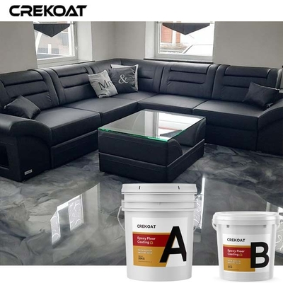 I rivestimenti di stordimento Marbleized il rivestimento a resina epossidica del pavimento negli ambienti commerciali