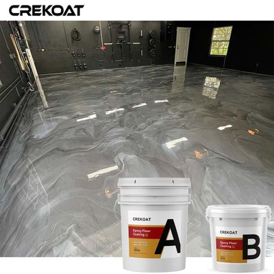 pavimento a resina epossidica metallico commerciale 3d che ricopre i pavimenti di calcestruzzo macchiati decorativi