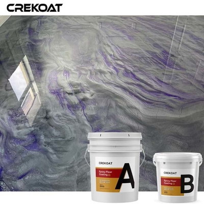 Strutture su ordinazione di colore del granito della pittura a resina epossidica metallica di marmo di sembrare