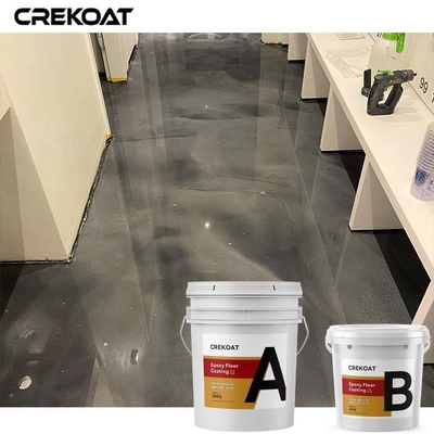Rivestimento a resina epossidica metallico del pavimento della migliore soluzione per la zona industriale del deposito del garage
