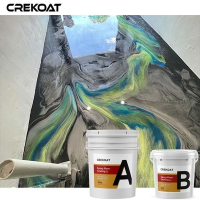 Odore basso dilivellamento ricoprente di Mica Pearl Metallic Epoxy Floor