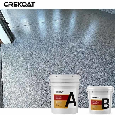 Superficie elegante di rivestimento rapida di Chip Epoxy Flooring High Gloss del vinile