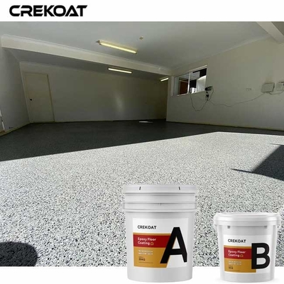 Gli spazi commerciali proteggono resistente con resina epossidrica innovatore del rivestimento del pavimento del fiocco all'acqua