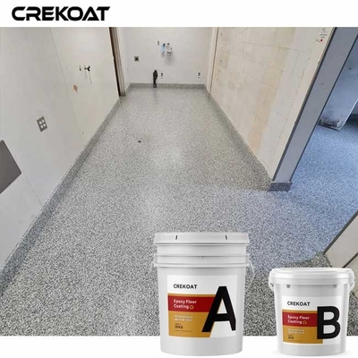 Epoxy Flake Floor Coating riducendo al minimo i tempi di fermo durante l'installazione