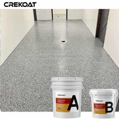 Resistenza ai vapori chimici Rivestimento di pavimenti in fiocco epossidico Resiste all'esposizione all'aria
