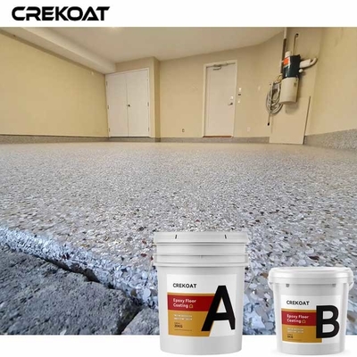 Rivestimento igienico per pavimenti in scaglie epossidiche per la pavimentazione di garage residenziali ospedalieri