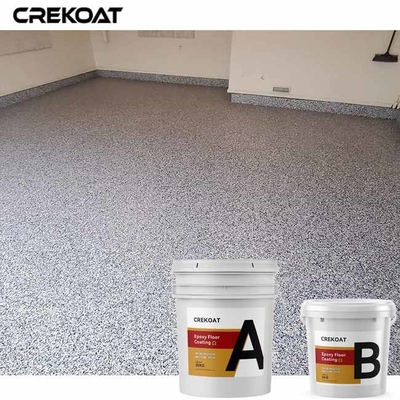 Multi pittura del pavimento del garage di combinazioni di colore con le componenti non tossiche dei fiocchi