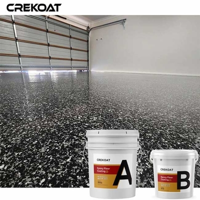I garage proteggono il rivestimento con resina epossidrica del pavimento del fiocco composto di epossiresina colorata