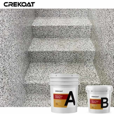 Resistenza ai vapori chimici Rivestimento di pavimenti in fiocco epossidico Resiste all'esposizione all'aria