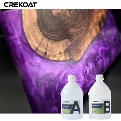 Libero da bolle e con basso odore Liquid Casting Resin Craft Art On Canvas With Specialized Epoxy