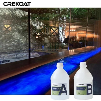 Resina di fusione liquida per esterni UV stabile con luminosità nei pigmenti scuri