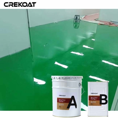 Rivestimento per pavimenti epossidici antidriscante a basso odore, ecologicamente ideale per applicazioni interne
