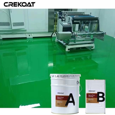 Rivestimento di pavimenti epoxi antidispente a base d'acqua ecologico e a basso contenuto di COV