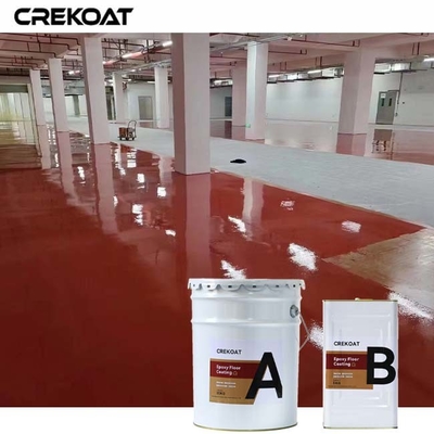 Rivestimento per pavimenti epossidici UV-stabile non scivolo Ritenere il colore alla luce del sole