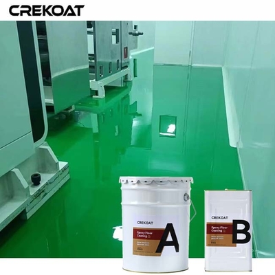 Pintura per pavimenti industriali a basso tenore di VOC proprietà antimicrobiche per l'assistenza sanitaria