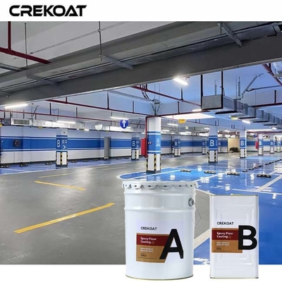 Rivestimento di pavimenti in epossido per pavimenti industriali di superficie in cemento per parcheggi e aeroporti