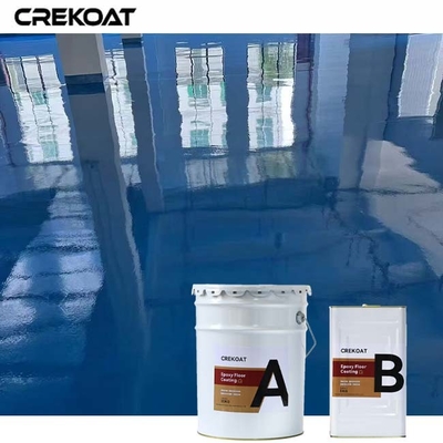 Tempo di raffreddamento rapido Vernice epoxi industriale per pavimenti in cemento con pezzetti di marmo o granito