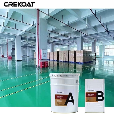 Rivestimento per pavimenti epoxi industriale per uso pesante opzione decorativa durevole per spazi commerciali