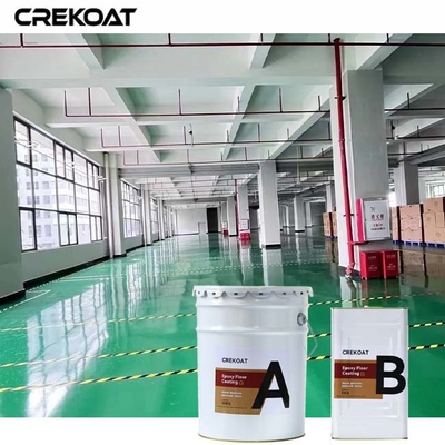 Rivestimento per pavimenti epoxi industriale per uso pesante opzione decorativa durevole per spazi commerciali
