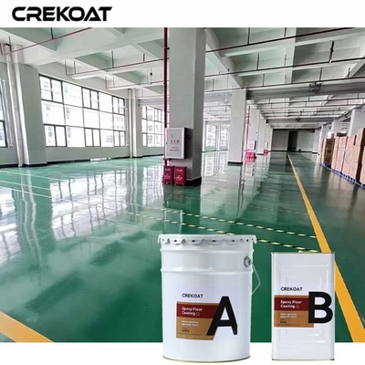 Rivestimento per pavimenti industriali in epossidi resistenti ai raggi UV, che mantiene colore e integrità alla luce solare