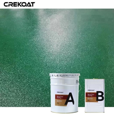 Tempo di guarigione rapido Vernice per pavimenti industriali Customizabile Tessitura liscia anti-slip